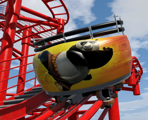 Gardaland Kung Fu Panda Nolimits Coaster