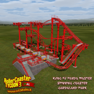 Gardaland Kung Fu Panda Nolimits Coaster