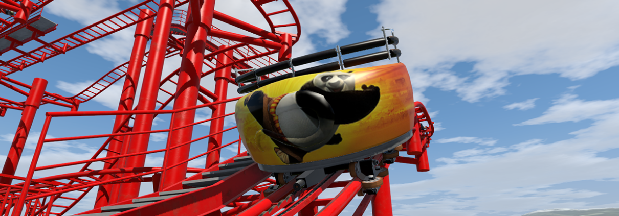 Gardaland Kung Fu Panda Nolimits Coaster