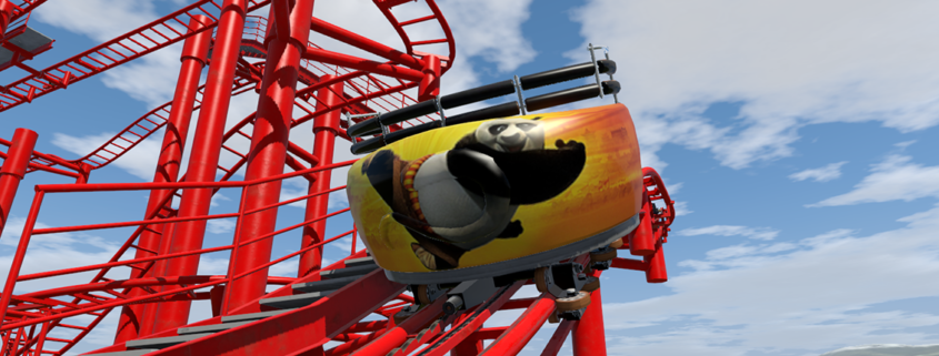 Gardaland Kung Fu Panda Nolimits Coaster