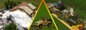 RCT3 Italia pangea mammut jungle rapids roller coaster tycoon 3 nolimits2