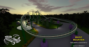 gardaland magic mountain nolimits2 simulator